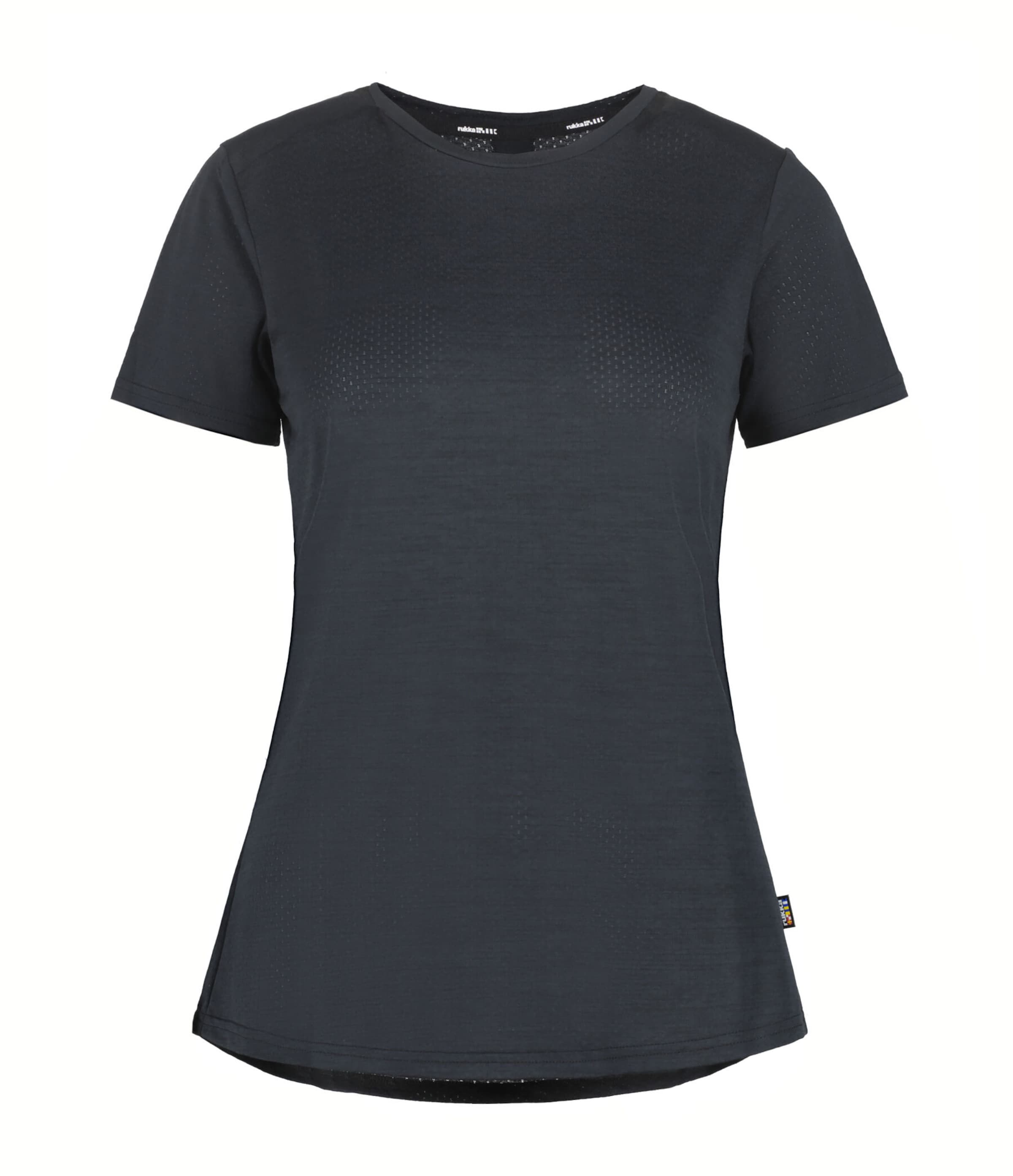 Rukka Funktionsbluse 'Ylakartti' i sort: forside