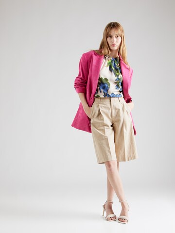 COMMA Bluse (GRS) in Beige: Vorderseite