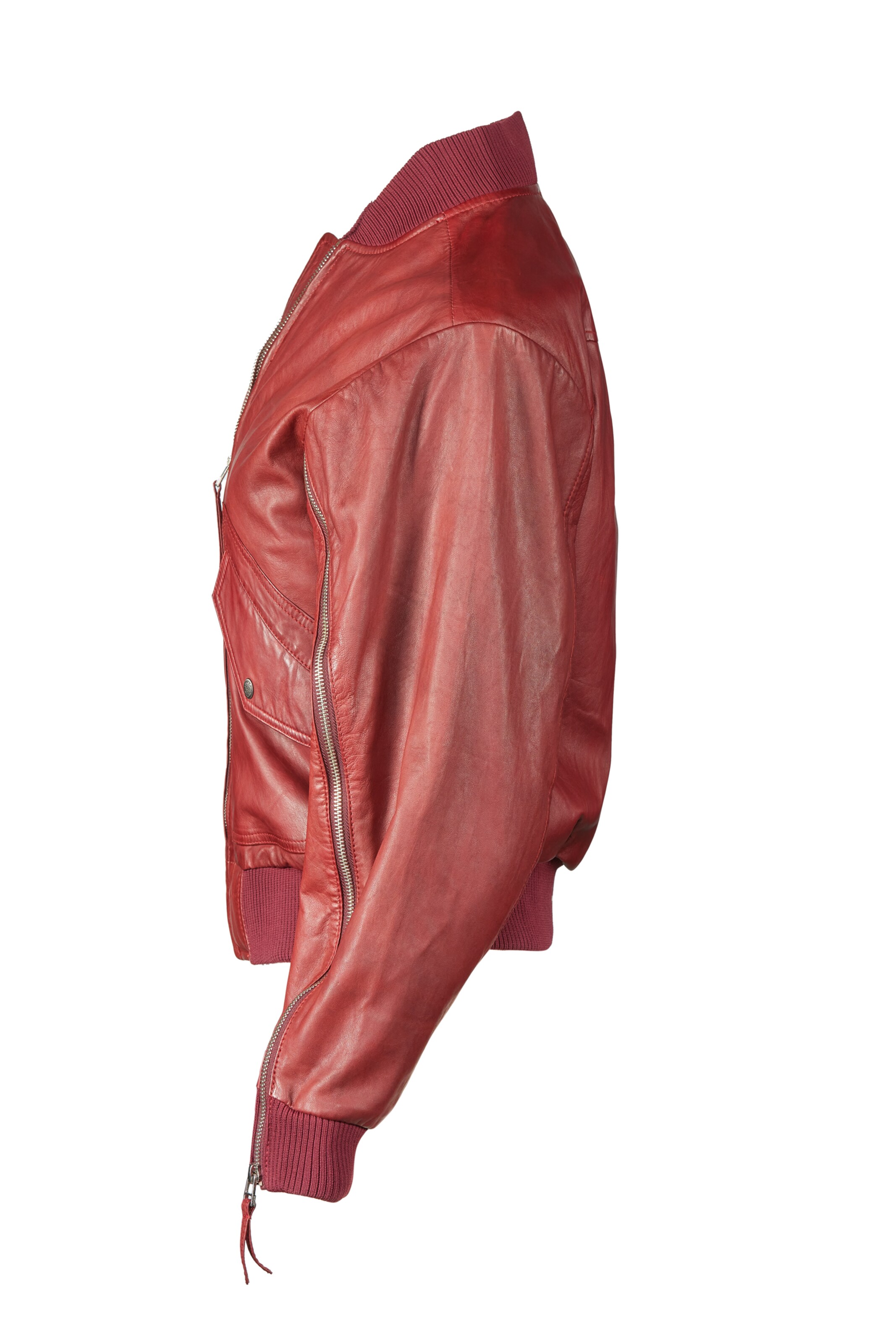 Apple of Eden Lederjacke AOE-143 in Rot