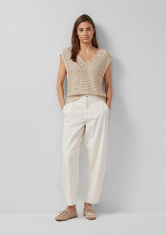 Barrel Jean s.Oliver en blanc