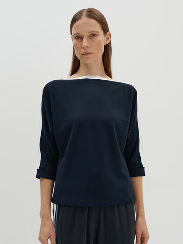 Someday Shirt 'Kelva' in Blau: Vorderseite