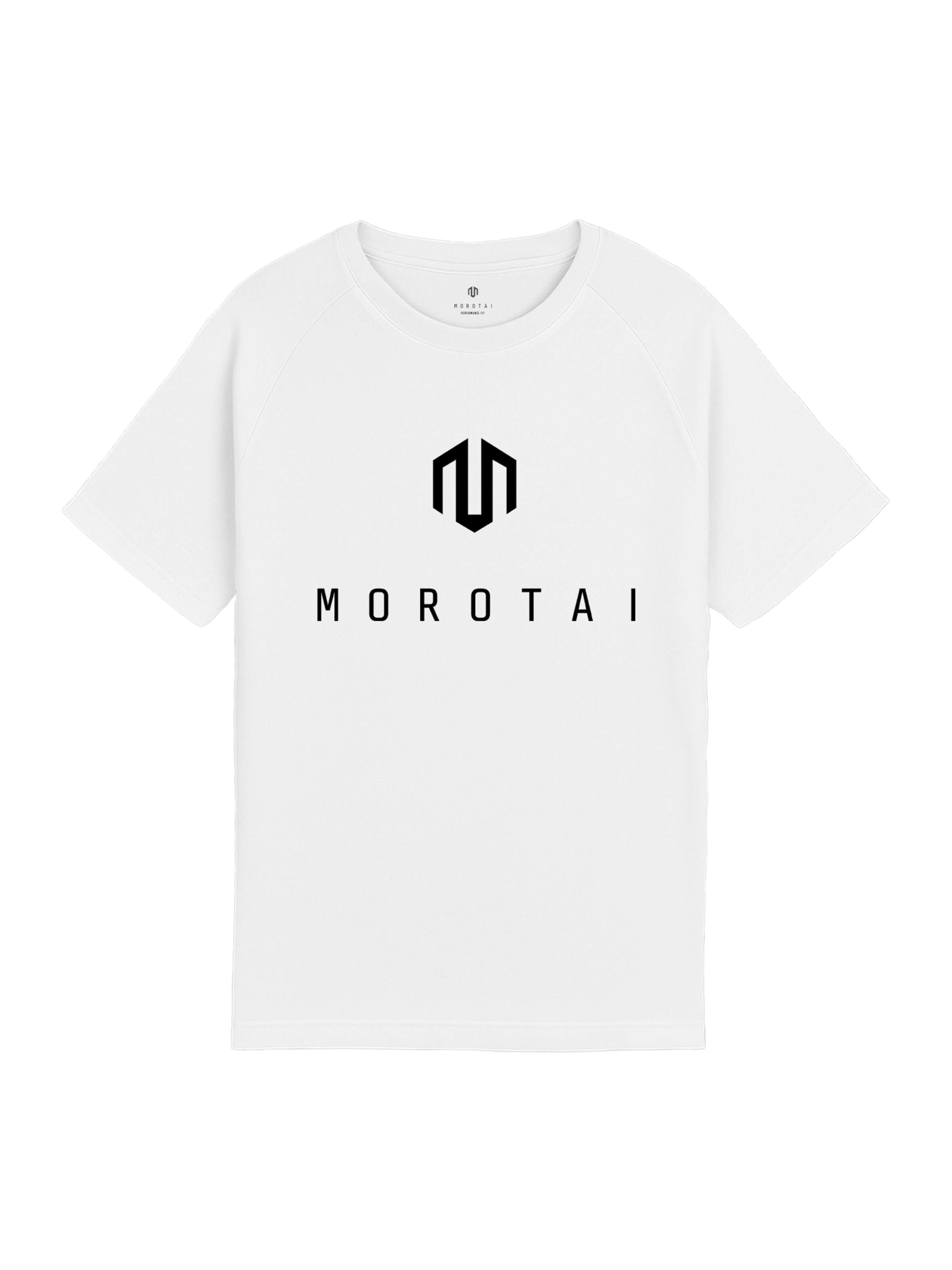MOROTAI Shirt 'CORPORATE BASIC 2.0' in Wit: voorkant