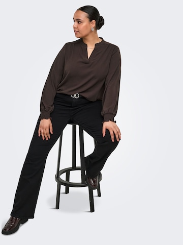 ONLY Carmakoma Bluse  'CARMetta' in Braun