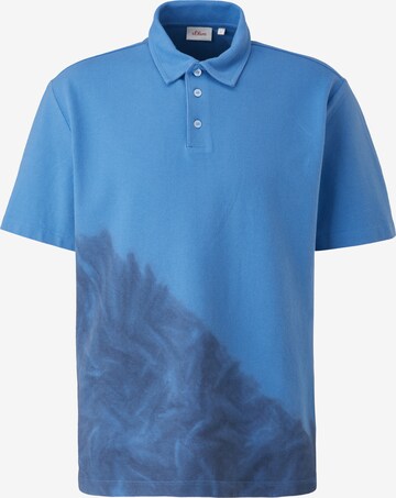 s.Oliver Shirt in Blauw: voorkant