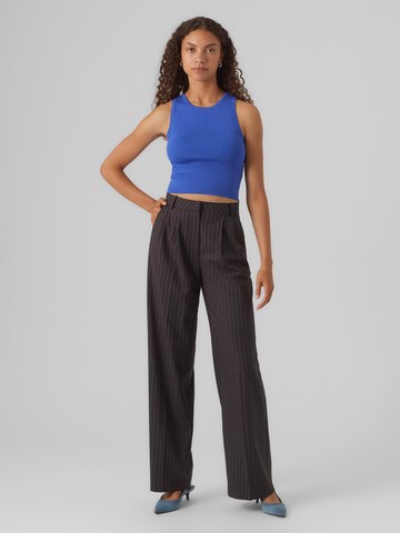 VERO MODA - Loosefit Pantalón plisado 'Lyla' en gris