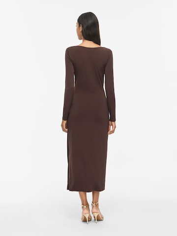 VILA Kleid 'JUSTINE' in Braun