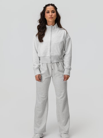 neverover Wide leg Sportbroek 'Novo' in Grijs