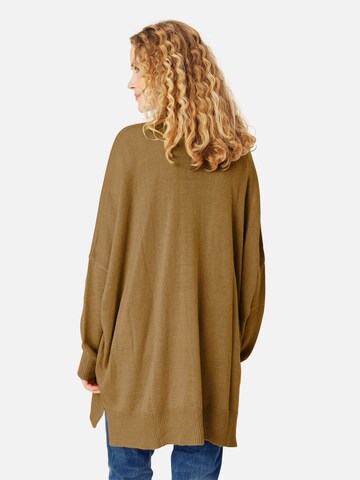 Masai Knit Cardigan 'MaLina' in Brown