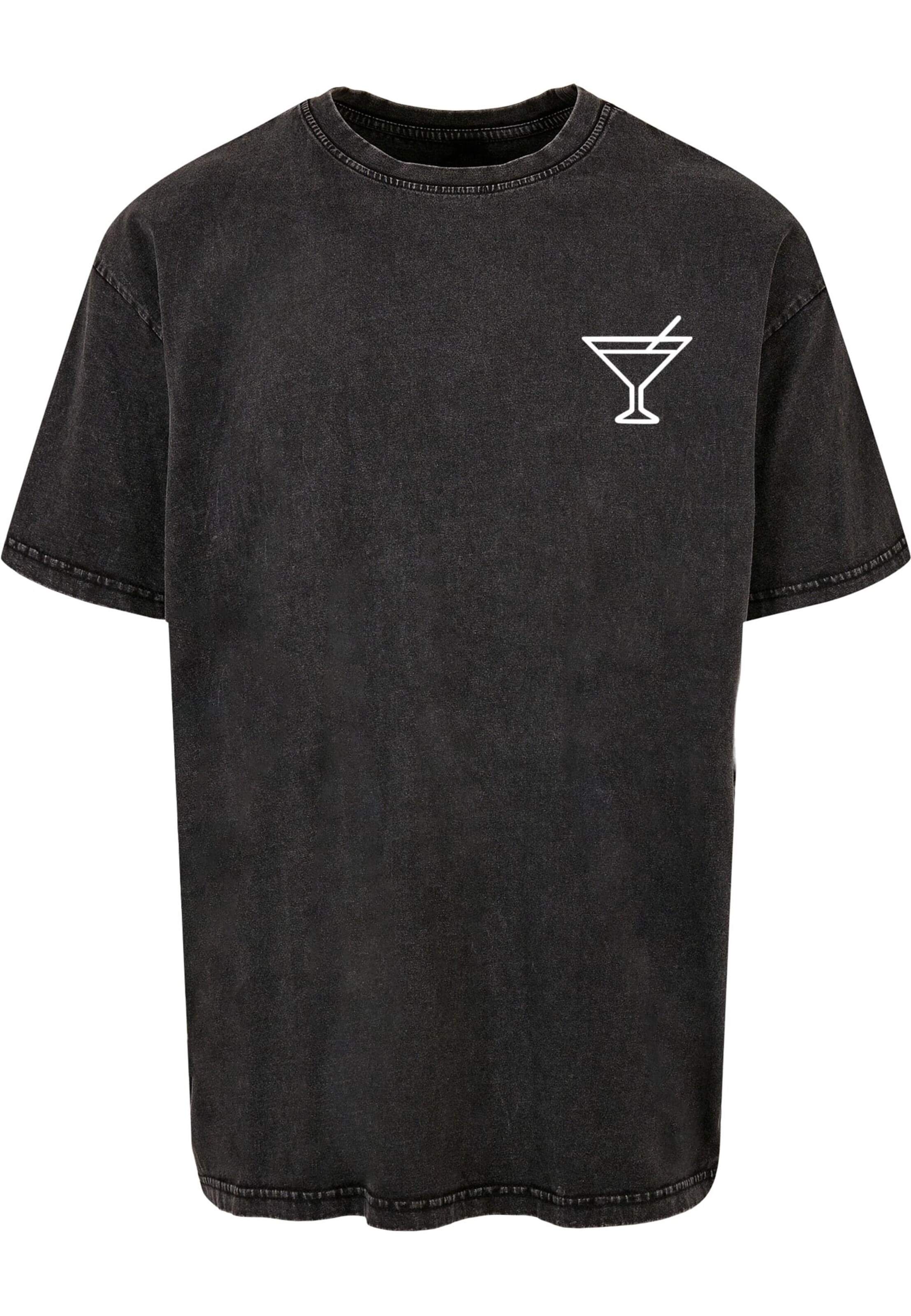 Merchcode Shirt in Grijs: voorkant