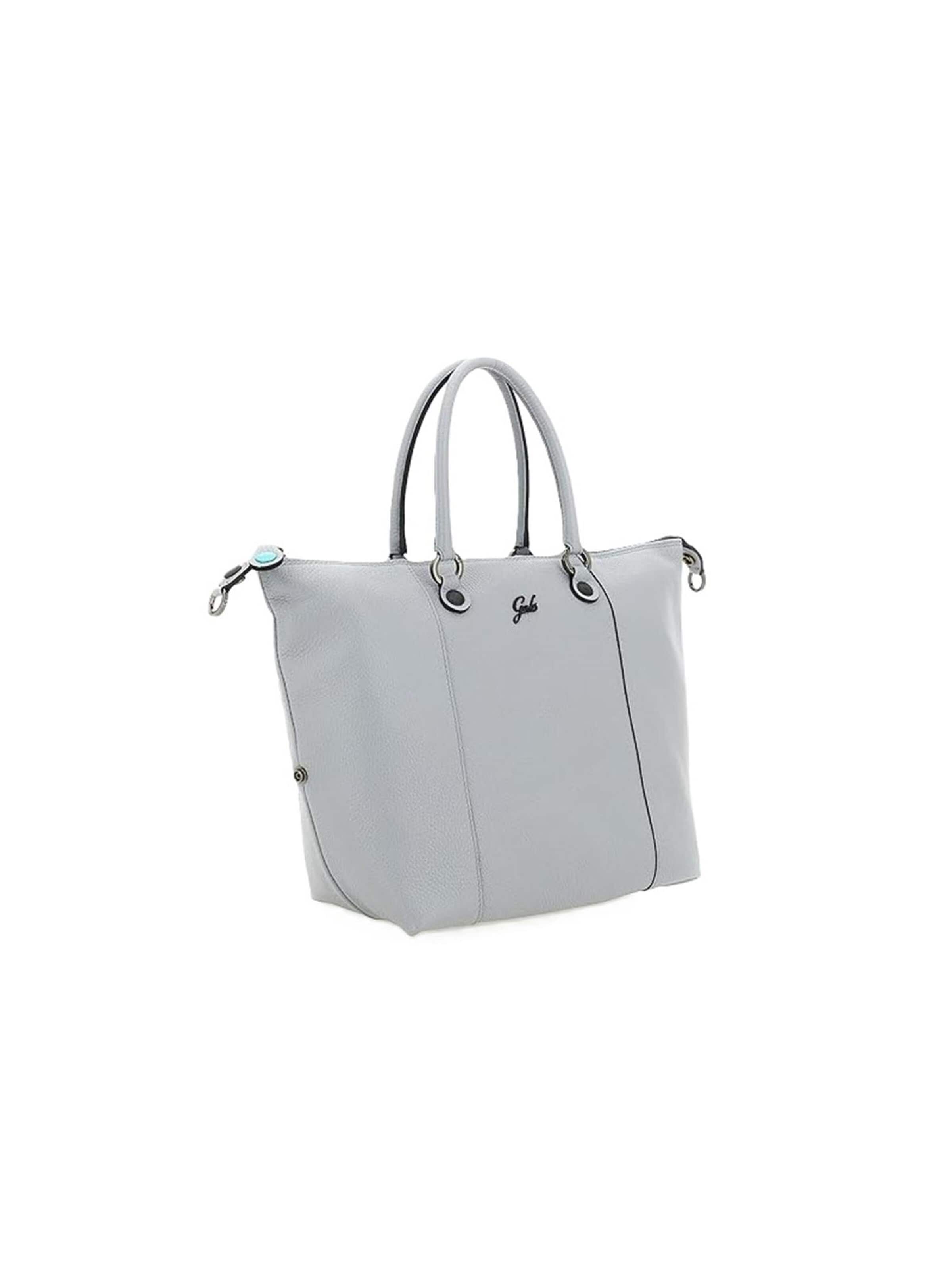 Gabs Handbag 'G3 plus bull black L' in Grey