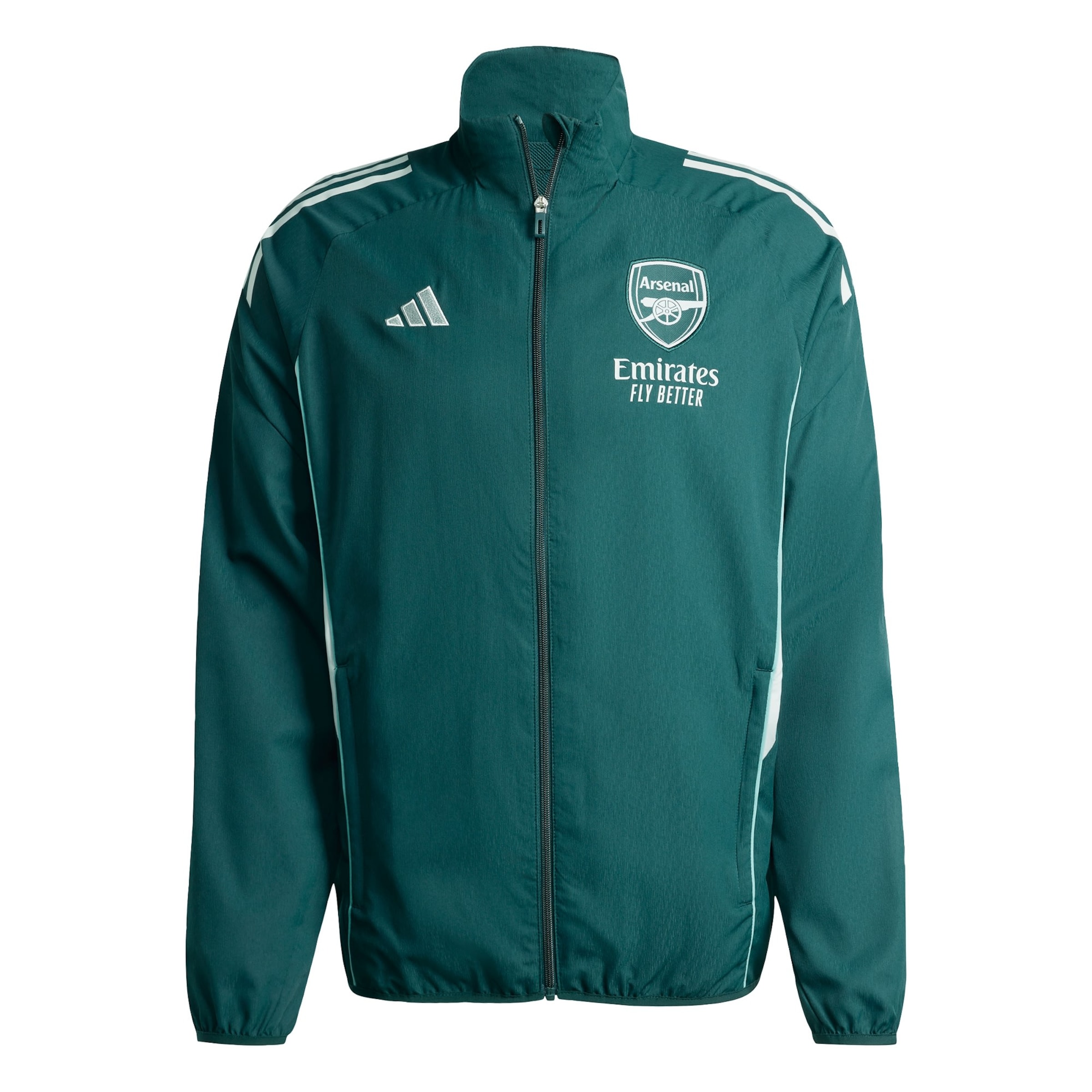 Giacca funzionale ' FC Arsenal Tiro 25 Competition' di ADIDAS PERFORMANCE in verde: frontale