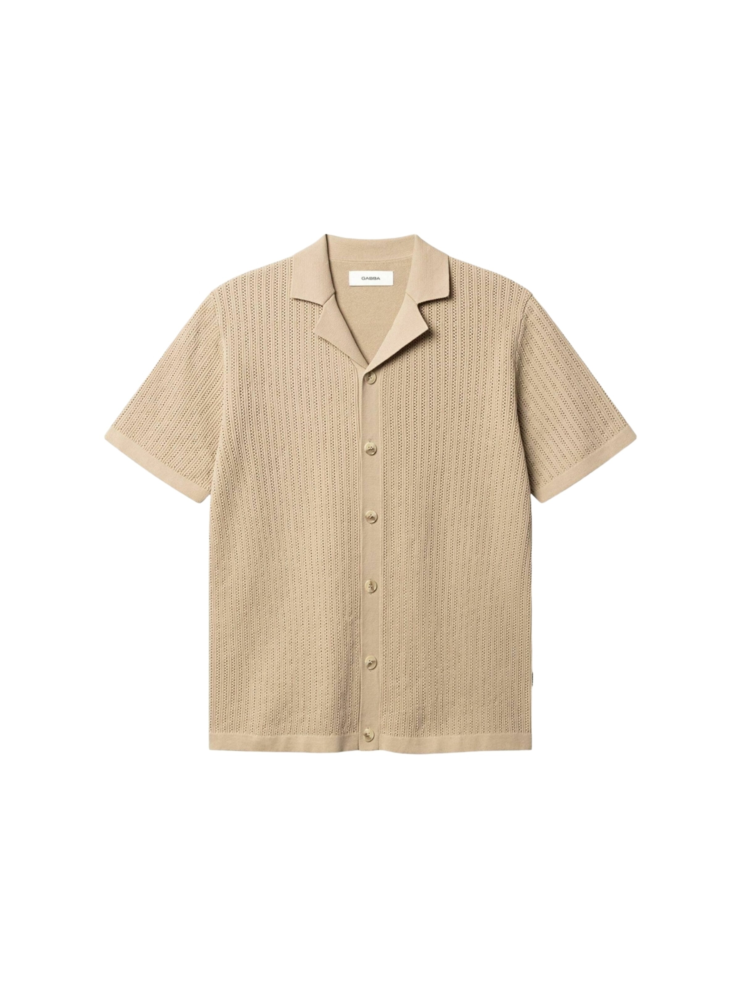 GABBA Neulepaita ' GABGeno ' värissä beige: etupuoli