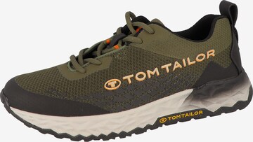 TOM TAILOR Sneakers in Green: front