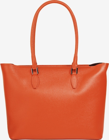 Cabas Cluty en orange : devant