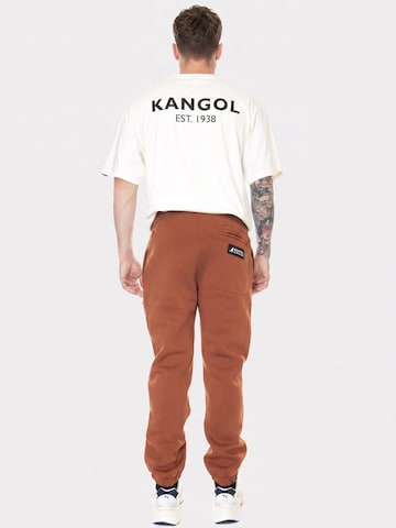KANGOL Baggy Hose 'Essential Mahogany'‌‌‌‌‌‌‌‌ in Braun