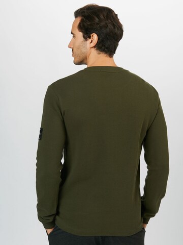 Calvin Klein Jeansregular Majica - zelena boja