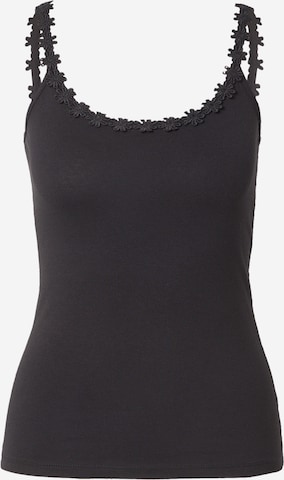 Top 'VMFLORA' di VERO MODA in nero: frontale