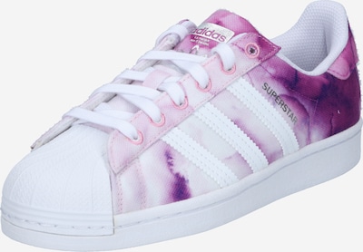 ADIDAS ORIGINALS Ниски сникърси 'SUPERSTAR' в лилав / боровинка / пастелнолилаво / бяло, Преглед на продукта