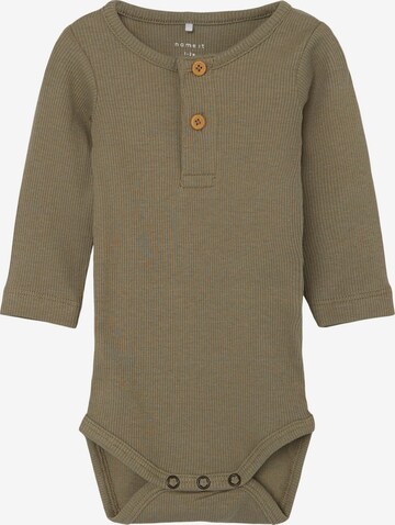 Tutina / body per bambino 'KAB' di NAME IT in verde: frontale