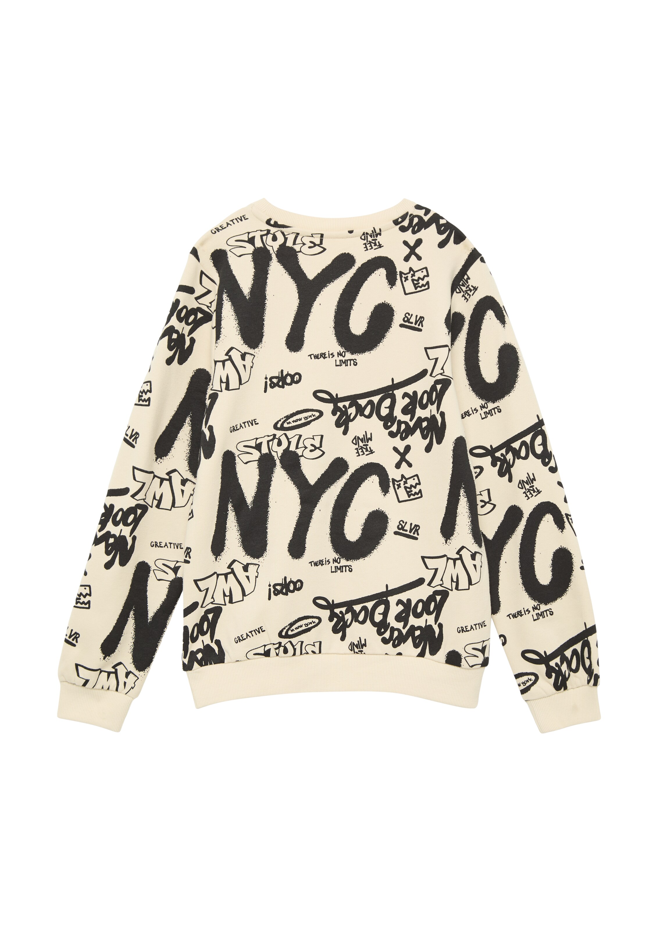 s.Oliver Sweatshirt in Beige