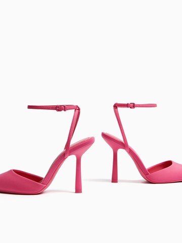 Bershka Slingpumps in Pink