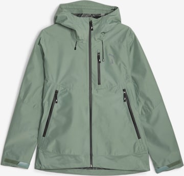 PUMA Athletic Jacket in Green: front