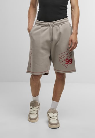 ROCAWEAR Normální Sportovní kalhoty ' ' – šedá: přední strana