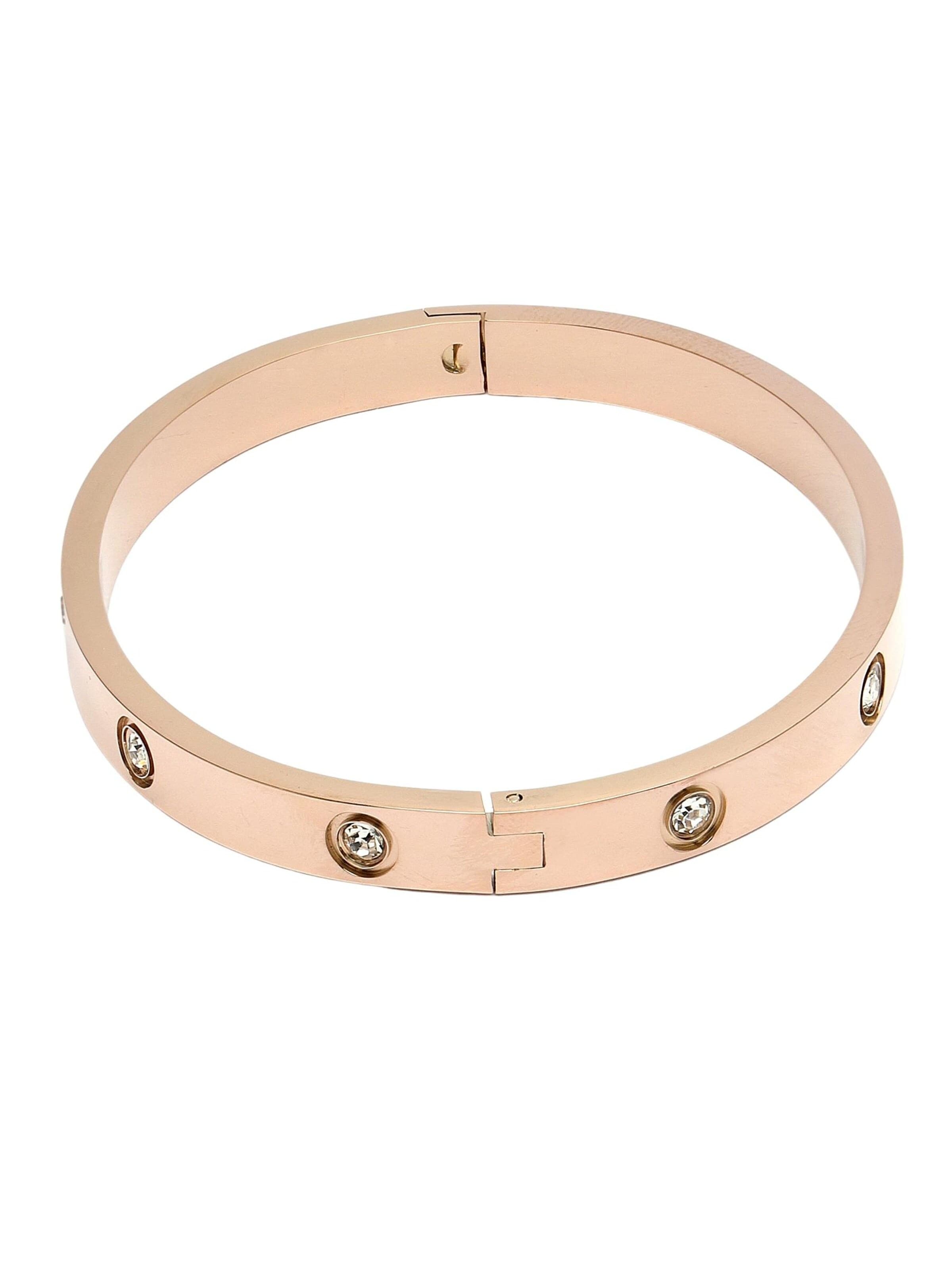 AVANT-GARDE PARIS Bracelet 'Rosaina' in Gold