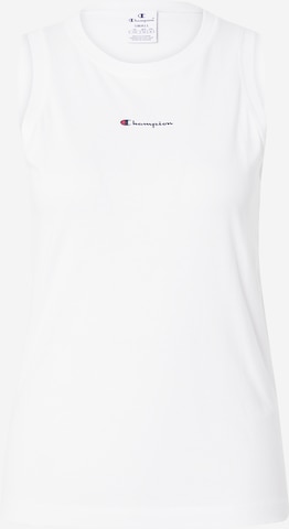 Champion Authentic Athletic Apparel Top in White: front