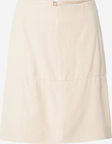 Calvin Klein Rok in Beige: voorkant