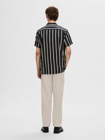 SELECTED Regular fit Button Up Shirt 'Regair' in Blue