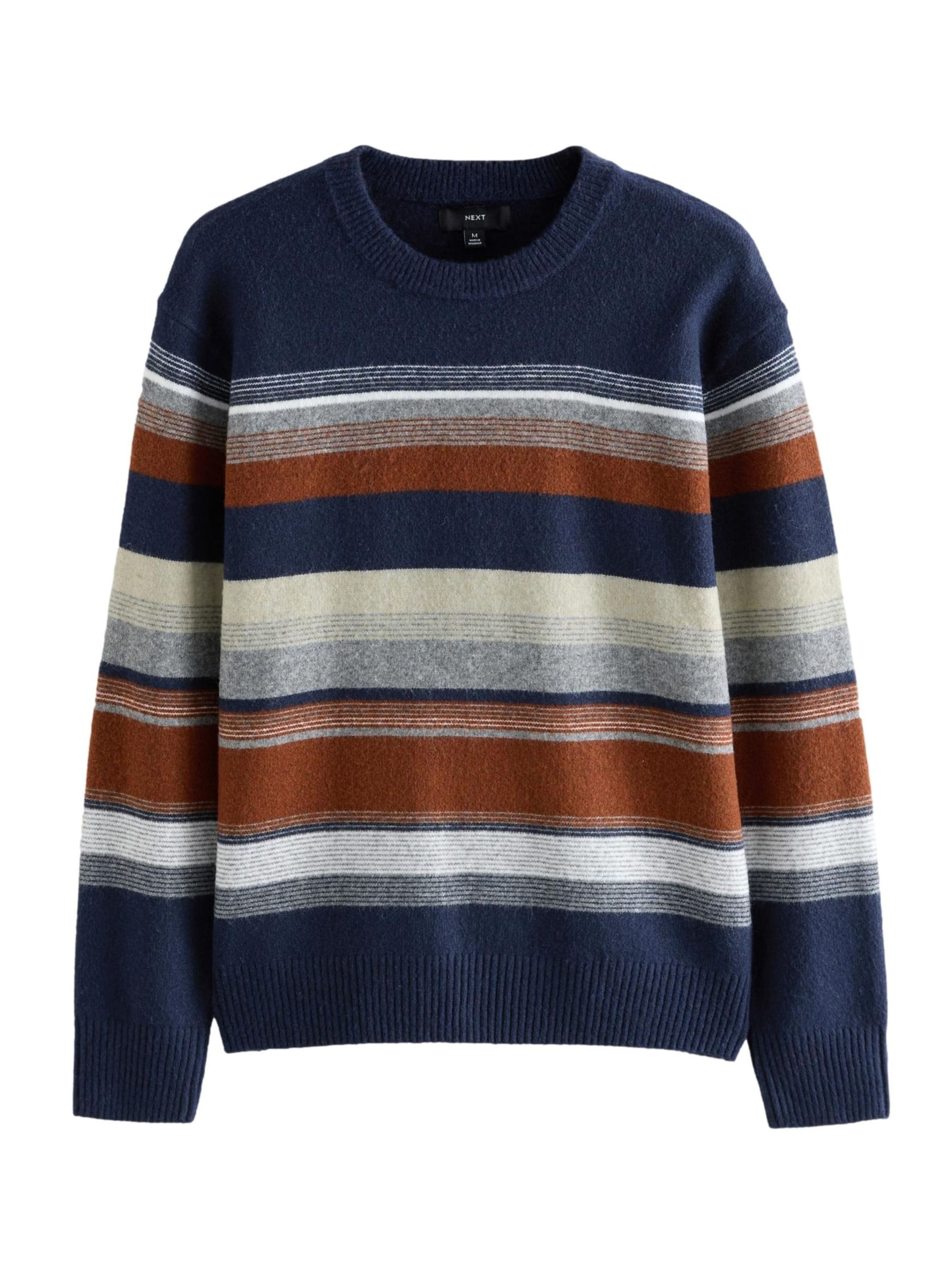 Next Πουλόβερ σε μπλε: μπροστά