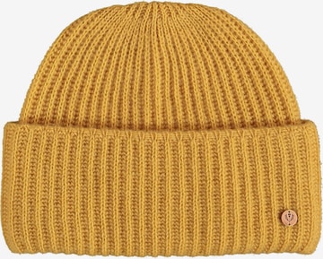 FRAAS Beanie in Yellow: front