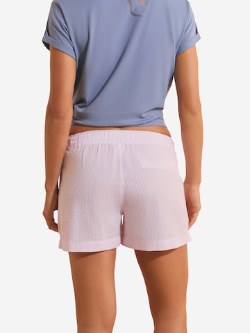 Pantaloncini da pigiama 'Bettina' di ETAM in rosa