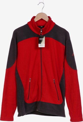 VAUDE Sweatshirt & Zip-Up Hoodie in XL in Red: front