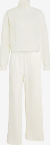 ADIDAS SPORTSWEAR - Fato de treino 'Lazyday' em branco: frente