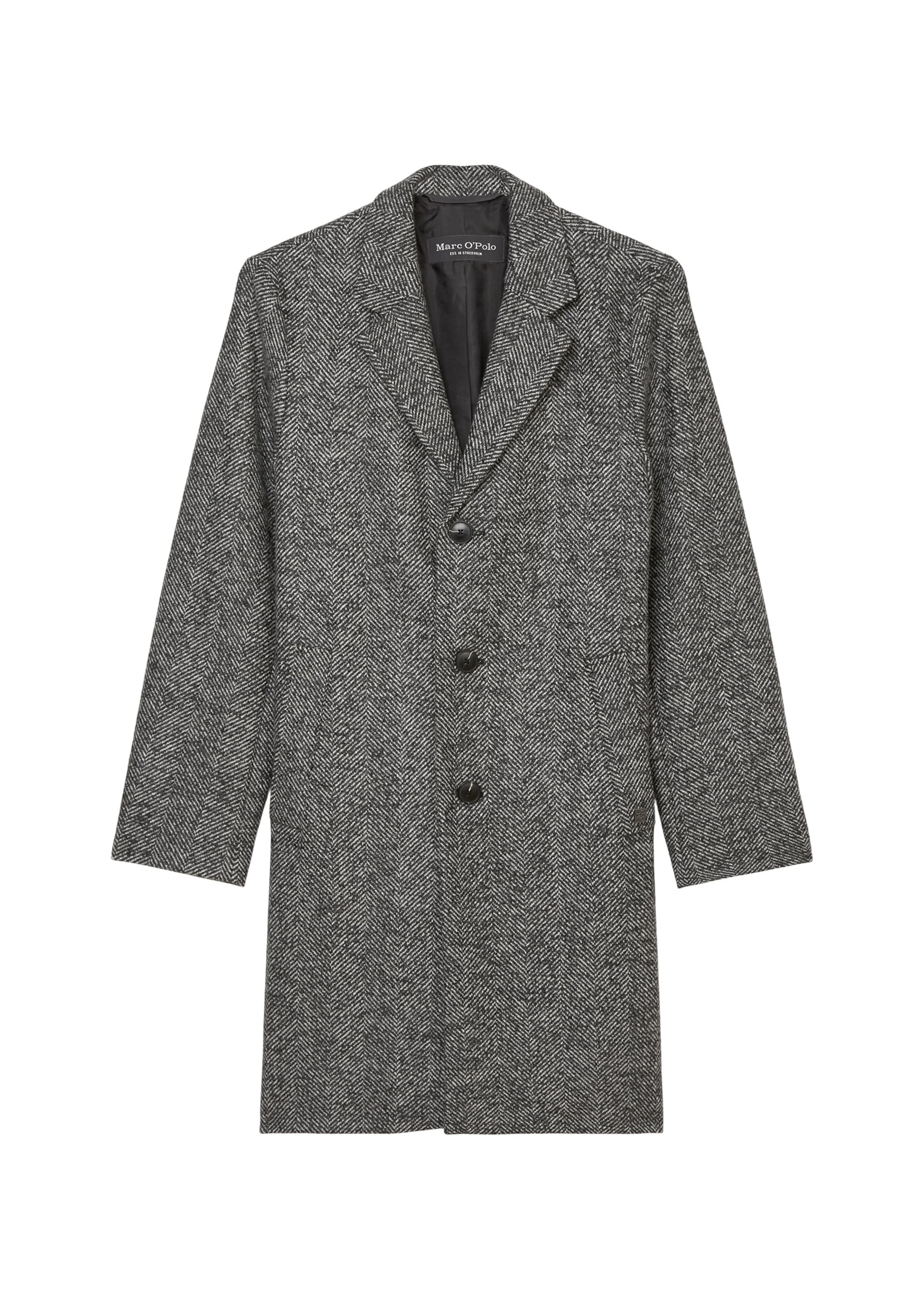 Marc O'Polo Mantel in Schwarz: Vorderseite