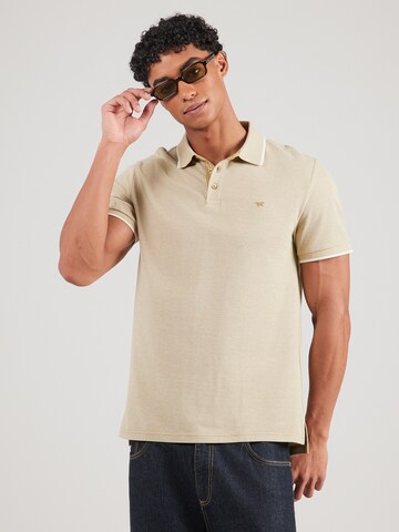 MUSTANG Tričko 'Palco' – béžová: přední strana