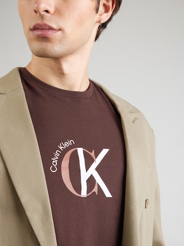 Calvin Klein Jeans Shirt in Brown