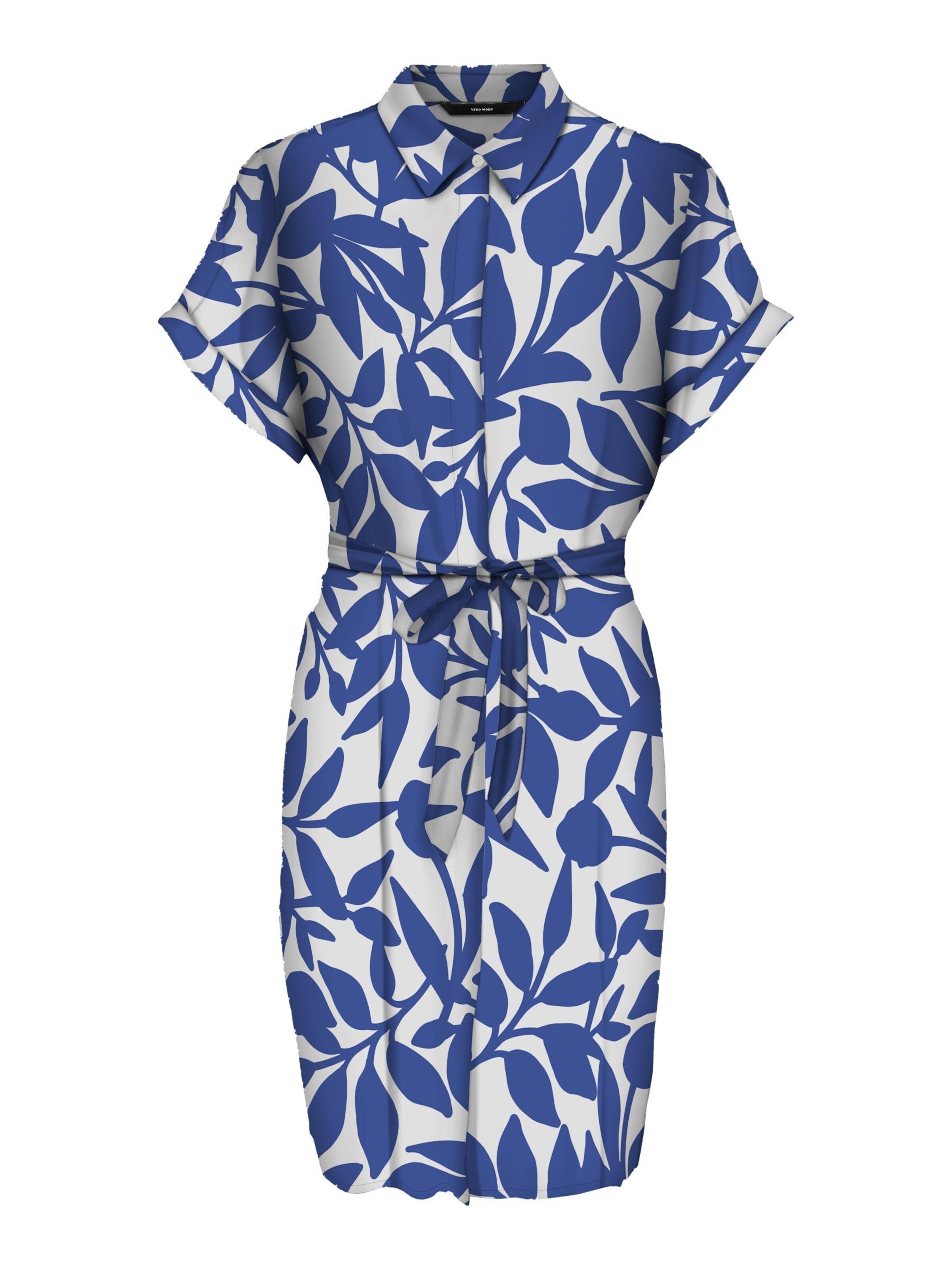 VERO MODA - Vestido camisero 'EASY' en azul: frente