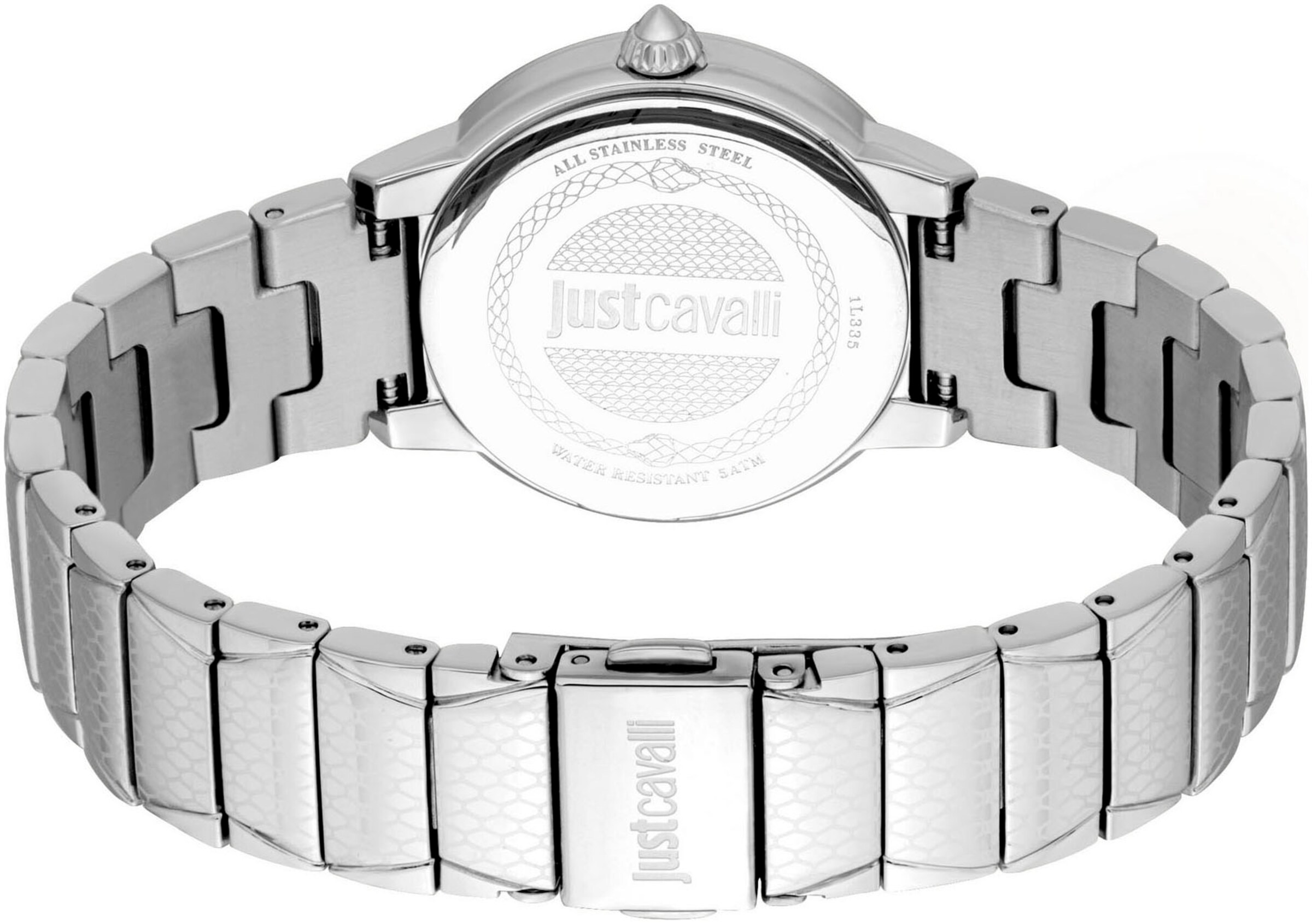Just Cavalli Time Analog Watch in Silver