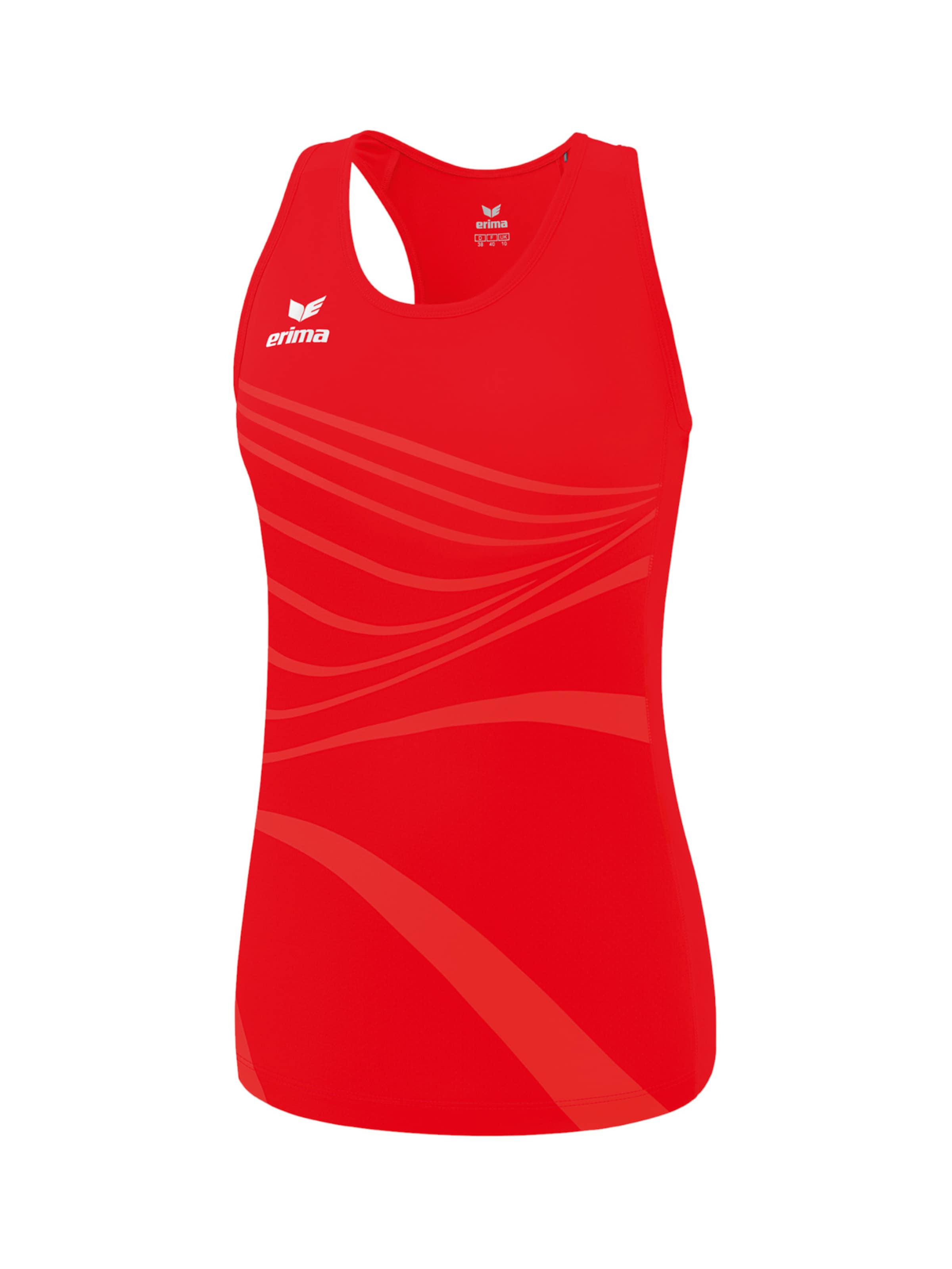 ERIMA Sports top in Red: front