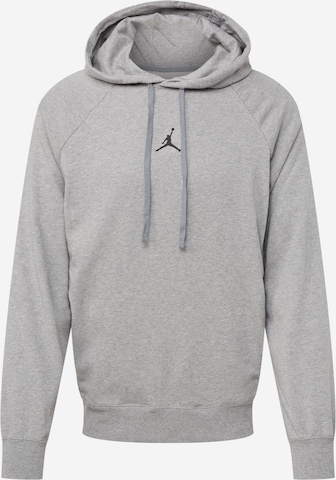 Sweat-shirt Jordan en gris : devant