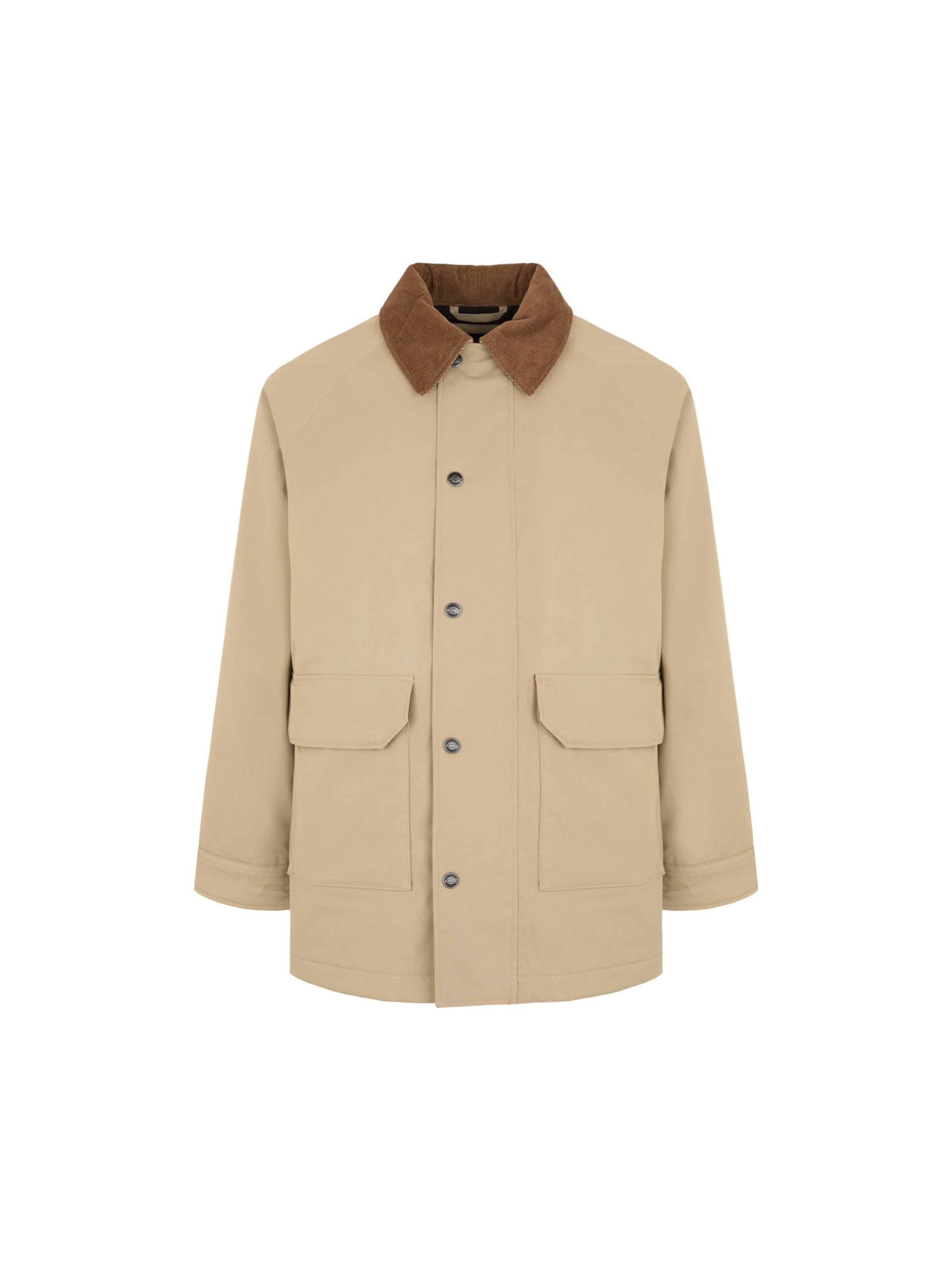 DICKIES Overgangsfrakke 'MEDINA' i beige: forside