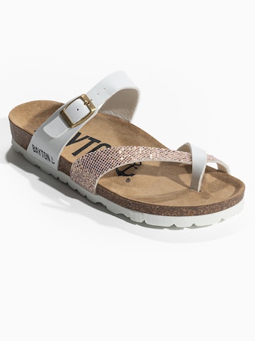 Bayton T-Bar Sandals 'Diane' in Mixed colors