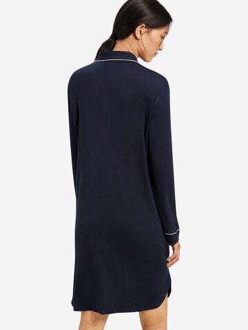 Hanro Nightgown 'Natural Comfort' in Blue