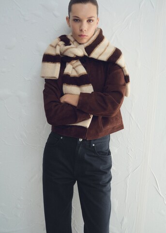 MANGO Regular Jeans in Grau