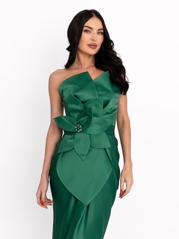 acob a porter - Vestido de noche en verde