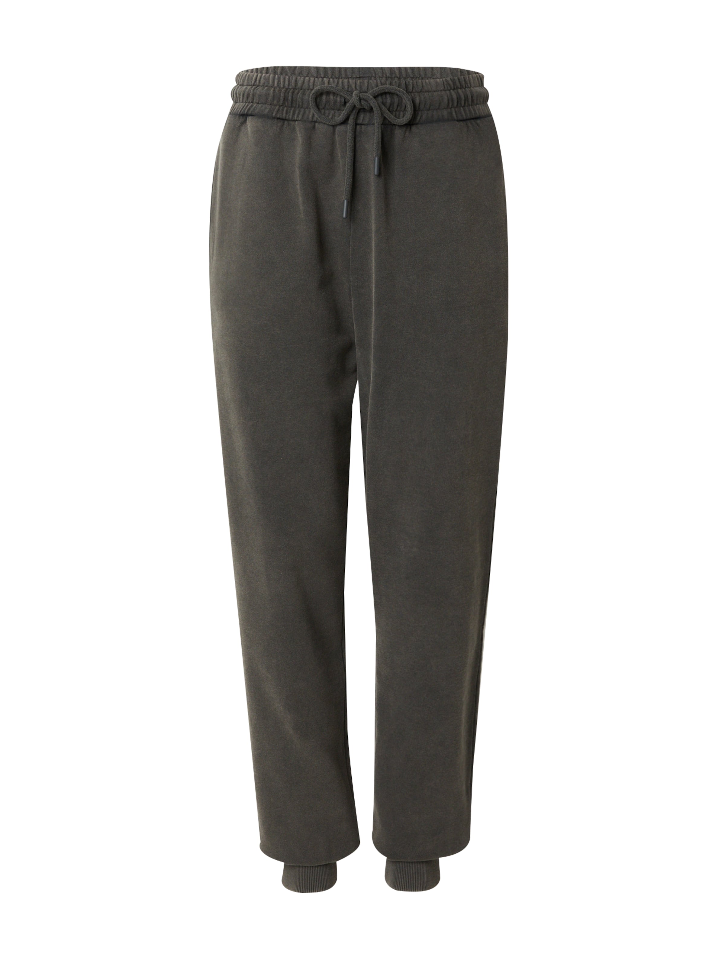DAN FOX APPAREL Pants 'Essential' in Grey: front
