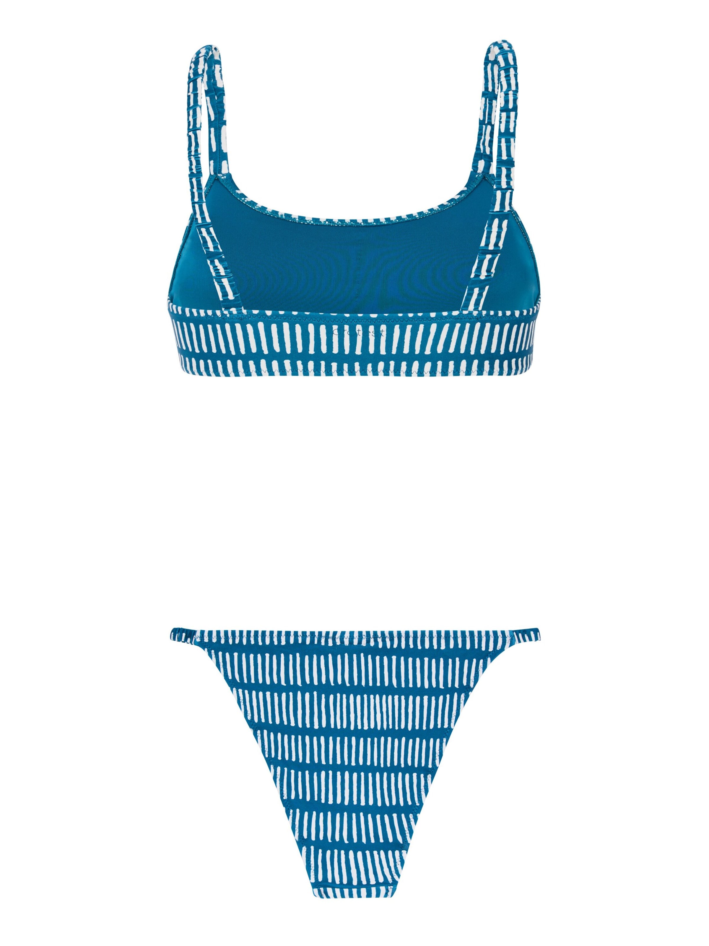 PROTEST Bustier Bikini 'PRTClue'‌‌‌‌ in Blau